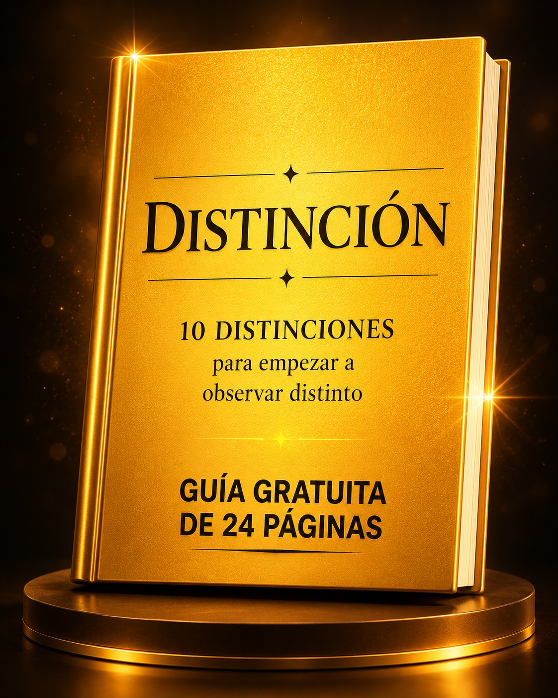 Guía gratuita: Diez distinciones para empezar a observarte distinto